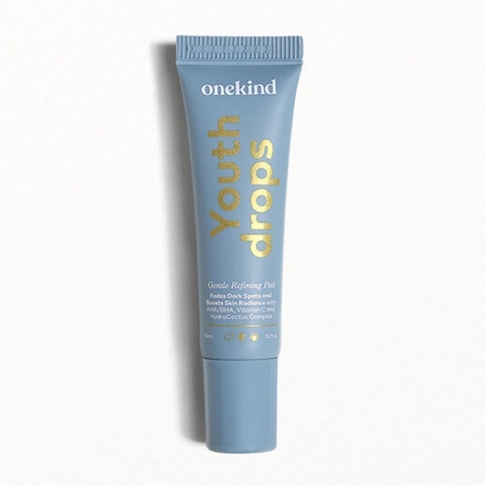 Onekind YouthDrops Gentle Refining Peel | NEW | 10mL Travel Size Youth Drops